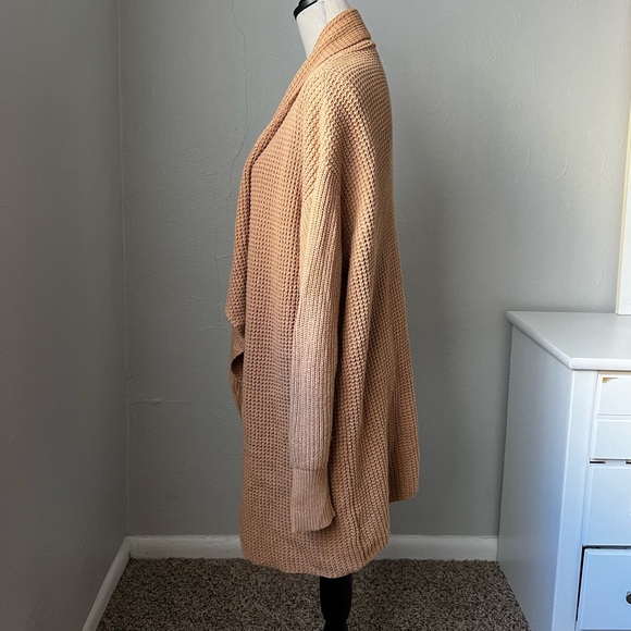 Splendid Super Soft Open Cardigan- waffle knit. Size XS - Picture 3 of 9